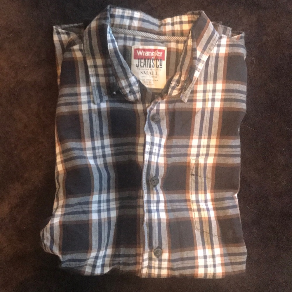 Wrangler Jeans button down shirt - small